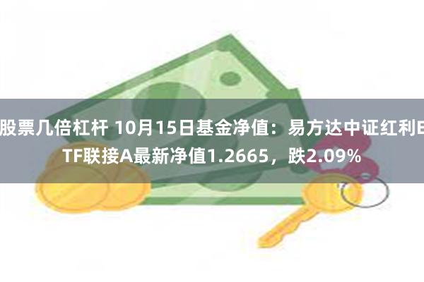 股票几倍杠杆 10月15日基金净值：易方达中证红利ETF联接A最新净值1.2665，跌2.09%