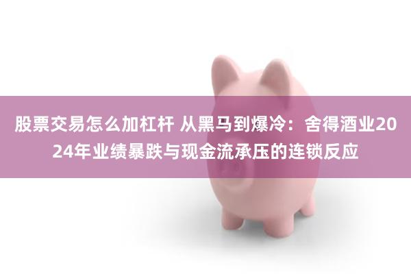 股票交易怎么加杠杆 从黑马到爆冷：舍得酒业2024年业绩暴跌与现金流承压的连锁反应
