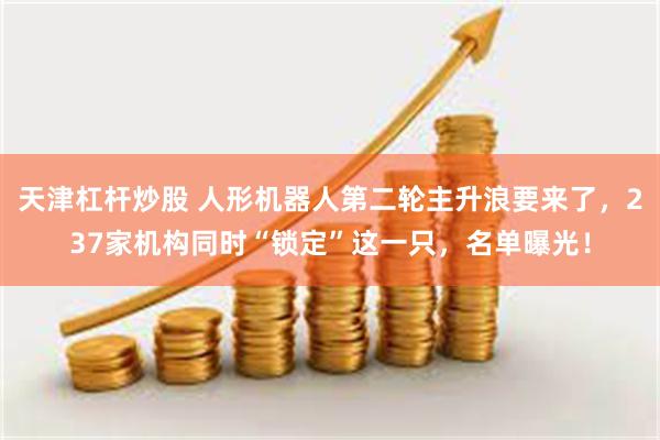 天津杠杆炒股 人形机器人第二轮主升浪要来了，237家机构同时“锁定”这一只，名单曝光！