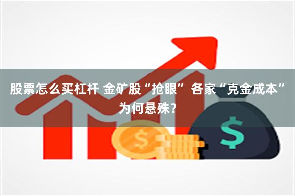 股票怎么买杠杆 金矿股“抢眼” 各家“克金成本”为何悬殊？